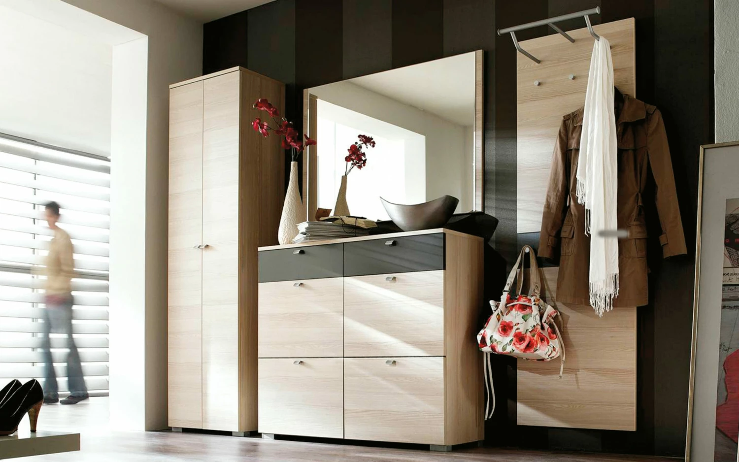 Dielenschrank Una, Bardolino-Eiche-Nachbildung 4 Dielenschrank Una, Bardolino-Eiche-Nachbildung – Bild 2