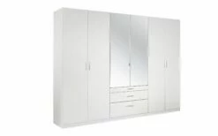 Drehtürenkleiderschrank Friedberg, Alpinweiß, Breite Ca. 271 Cm