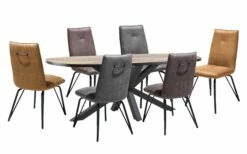 Essgruppe Bella/Sardinie In Driftwood Nachbildung