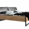 Bett Detroit In Plankeneiche-Nachbildung, Liegefläche Ca. 180 X 200 Cm -HARDECK Verkäufe 633716