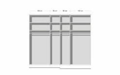 MONDO Schlafzimmer Sestino In Weiß Matt, Absetzungen Eiche Natur Massiv, Liegefläche Ca. 180 X 200 Cm -HARDECK Verkäufe 876011