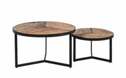 2-Satztisch Oxford Aus Recyceltem Massivholz