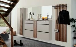 Garderobenkombi Sidoni, Grau