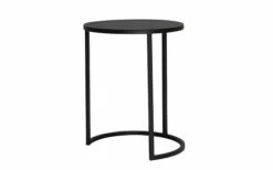 Beistelltisch Nico 3, Schwarz